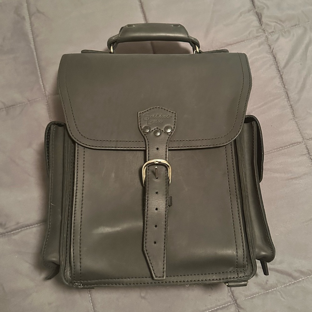 Saddleback Leather Backpack - Black- Excellent condition!